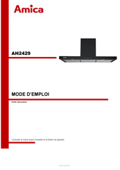 Amica AH2429 Mode D'emploi