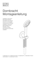 Dornbracht 28 450 832-FF 0010 Instructions De Montage