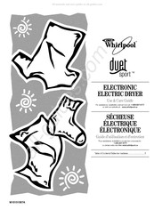 Whirlpool duet sport YWED8410SW2 Guide D'utilisation Et D'entretien