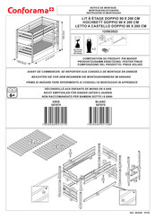 CONFORAMA DOPPIO 547074 Notice De Montage