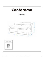 CONFORAMA TREVISE 550651 Notice De Montage