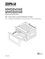 Zephyr MWD2401AS Guide D'utilisation, D'entretien Et D'installation