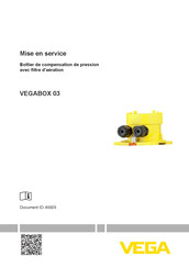 Vega BOX 03 Mise En Service