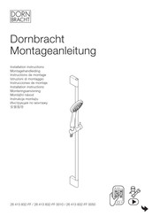 Dornbracht 26 413 832-FF 0010 Instructions De Montage