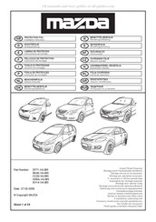 Mazda EH14-V4-085 Instructions De Montage