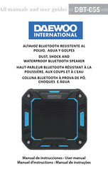 Daewoo International DBT-05S Manuel D'instructions