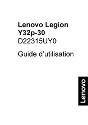 Lenovo Legion Y32p-30 Guide D'utilisation