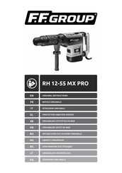 F.F. Group RH 12-55 MX PRO Notice Originale