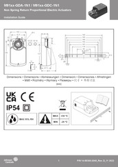 Johnson Controls M91 GDA-1N1 Serie Manuel D'installation