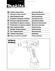 Makita BTD062 Manuel D'instructions