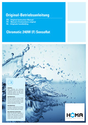 Homa Chromatic 240W Sensoflat Manuel D'instructions Original