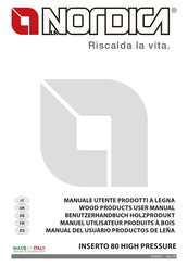 Nordica INSERTO 80 HIGH PRESSURE Manuel Utilisateur