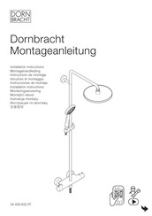 Dornbracht 34 459 832-FF Instructions De Montage