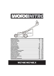 Worx Nitro WG748E Mode D'emploi