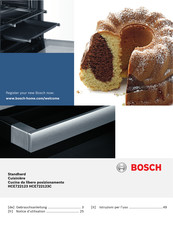 Bosch HCE722123 Notice D'utilisation