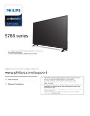 Philips 43PFL5766/F6 Manuel D'utilisation