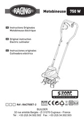 Racing RAC750ET-2 Instructions Originales