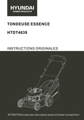 Hyundai power products HTDT4639 Instructions Originales