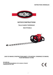 Racing RACTHT264-2 Notice D'instructions