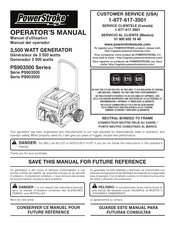 PowerStroke PS903500 Serie Manuel D'utilisation