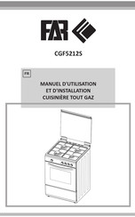 FAR CGF5212S Manuel D'utilisation Et D'installation