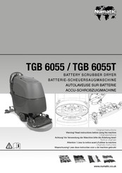 Numatic TGB 6055 Notice Originale