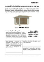 Lemeks Palmako FR44-3930 Assemblage, Manuel De Montage Et D'entretien