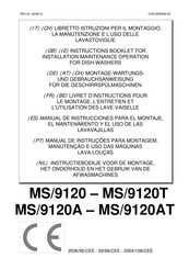 Mach MS/9120T Instructions De Montage, D'entretien Et D'utilisation