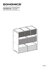 Songmics GKR034 Mode D'emploi