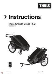 Thule Chariot Cross 1 Instructions