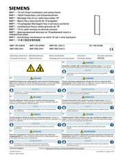 Siemens 8MF1 00-2AN30 Serie Notice D'utilisation