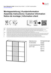 Rauch Oteli AC354.08X0 Instructions De Montage