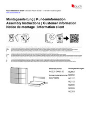 Rauch M2663 Instructions De Montage