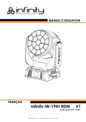 Infinity 41529 Manuel D'utilisation