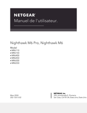 NETGEAR Nighthawk M6 Pro Manuel De L'utilisateur