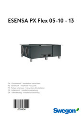 Swegon ESENSA PX Flex 13 Instructions D'installation