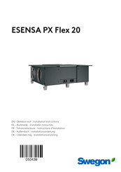 Swegon ESENSA PX Flex 20 Instructions D'installation