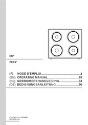 Amica PEP4 Serie Mode D'emploi