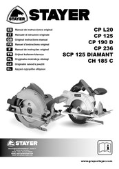 stayer SCP 125 DIAMANT Manuel D'instructions Original