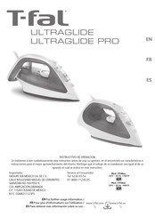 T-Fal ULTRAGLIDE PRO FV2613 Mode D'emploi