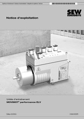 Sew Eurodrive MOVIMOT performance ELV Notice D'exploitation