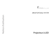 Thomann STAIRVILLE xBrick Full-Colour 16x3 W Notice D'utilisation
