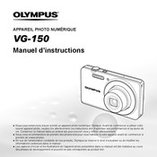 Olympus VG-150 Manuel D'instructions