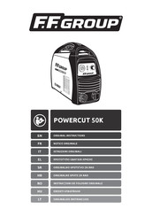 F.F. Group POWERCUT 50K Notice Originale