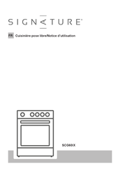 Signature SCG60IX Notice D'utilisation