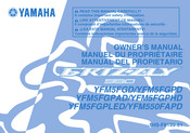 Yamaha YFM5FGPAD Manuel Du Propriétaire