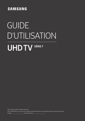 Samsung UA65RU7300 Guide D'utilisation