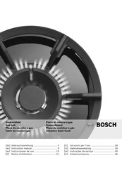 Bosch PCP61 Serie Notice D'utilisation