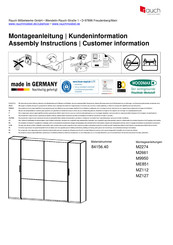 Rauch KRONACH TOPSELLER M2274 Instructions De Montage