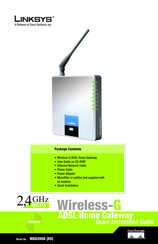 Cisco Systems Linksys WAG200G Guide D'installation Rapide